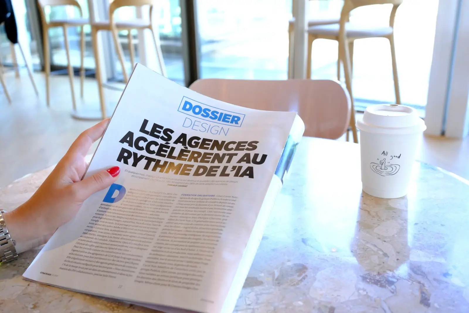 Carré Noir | La direction partage son point de vue dans stratégies, spécial design